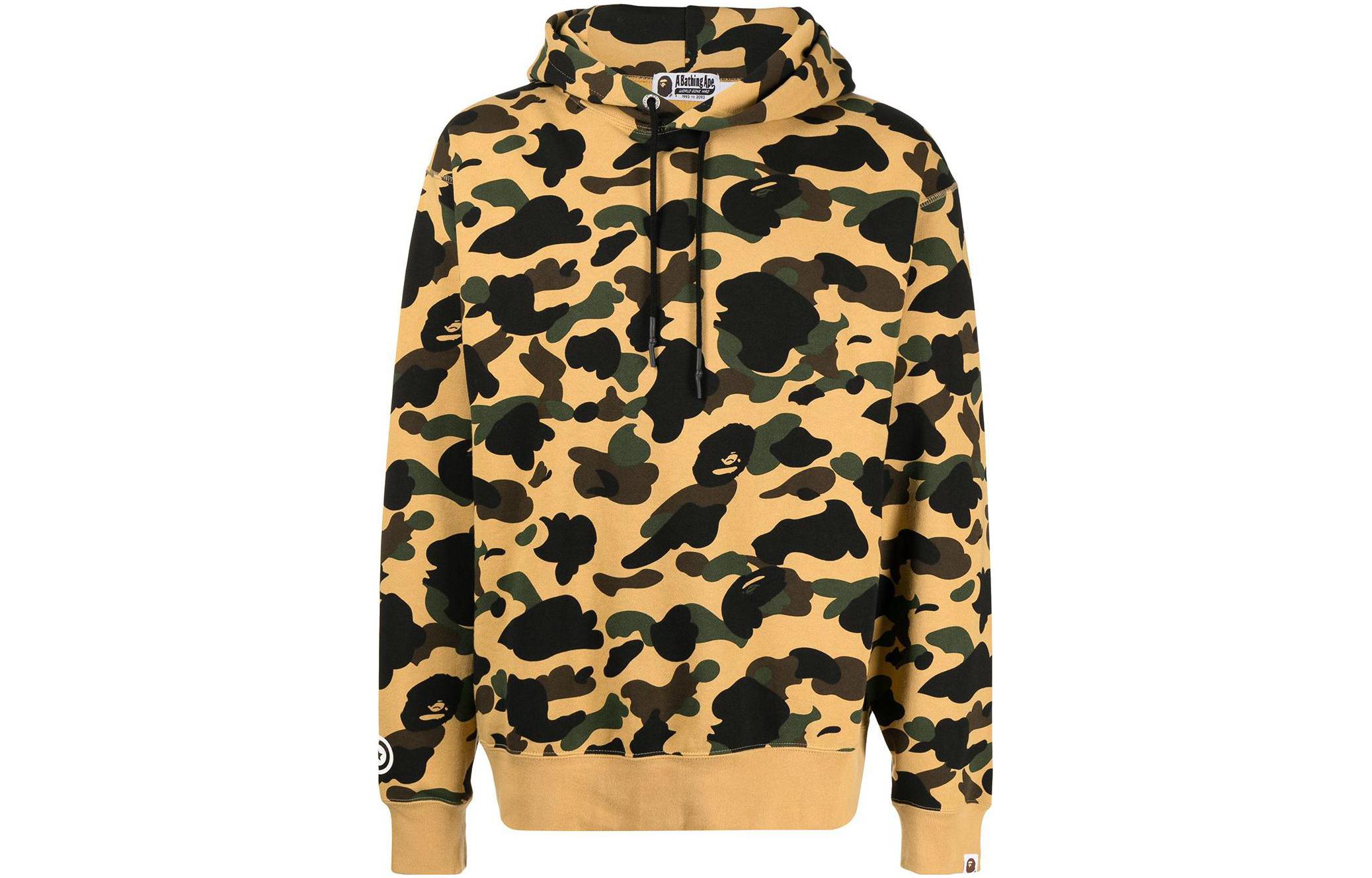 BAPE FW22 Camo Casual Hoodie Long Sleeve 001PPH801007
