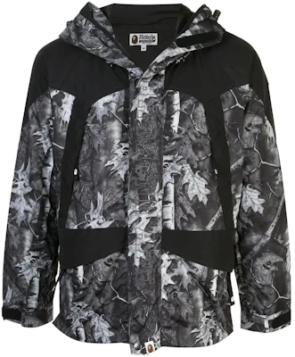 BAPE FW22 迷彩灰色全拉鍊夾克 男士外套 M141004C-BLACK Buy BAPE FW22 迷彩灰色全拉鍊夾克 男士外套 M141004C-BLACK