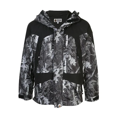 BAPE FW22 Camo Full-Zip Jacket Men’s Grey M141004C-BLACK