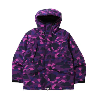 BAPE FW22 Camo Letter Embroidered Hoodie Jacket for Men 0ZXDNM141006F