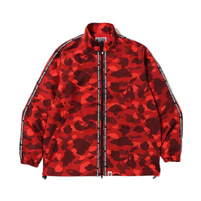 BAPE FW22 Camo Letter Print Long Sleeve Zip Jacket Men’s 0ZXJKM140008D