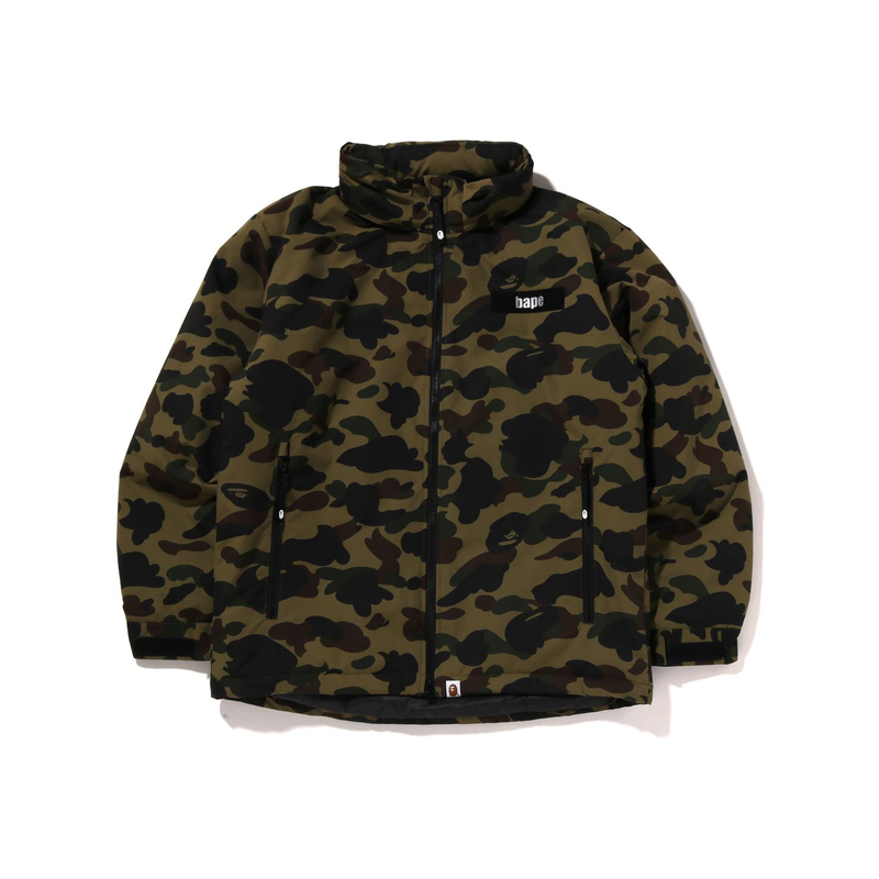 BAPE FW22 Camo Print Convertible Hooded Jacket for Men 0ZXJKM141005J