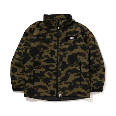BAPE FW22 Camo Print Convertible Hooded Jacket for Men 0ZXJKM141005J