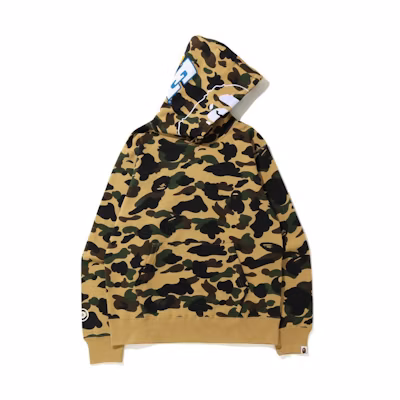 BAPE FW22 Camouflage Ape Print Pullover Hoodie . 0ZXSWM114001E