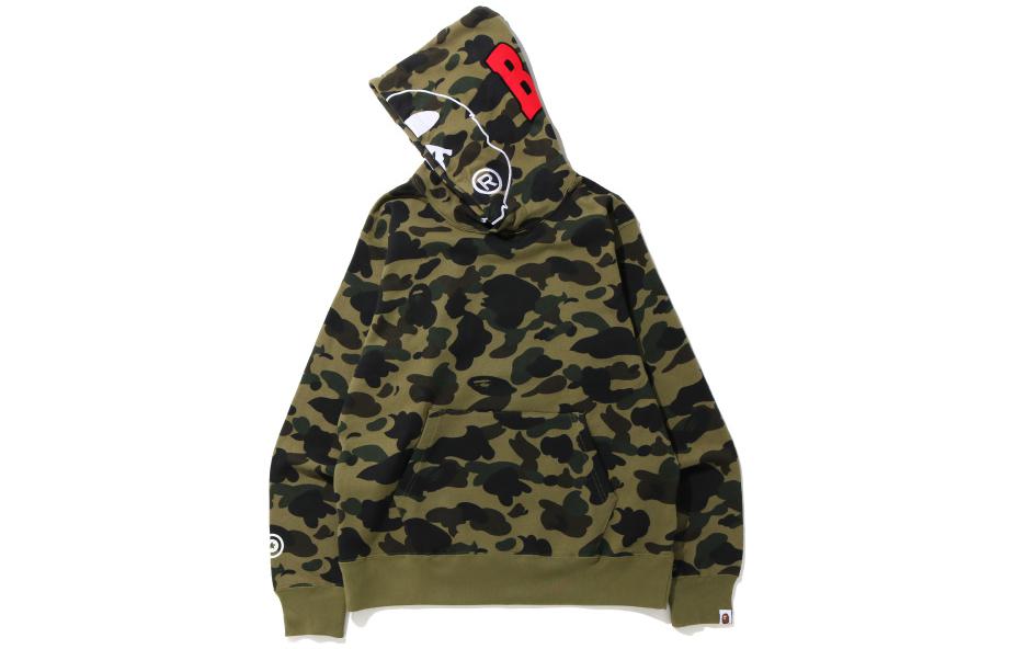 BAPE FW22 Camouflage Ape Print Pullover Hoodie . 0ZXSWM114001E 圖 5