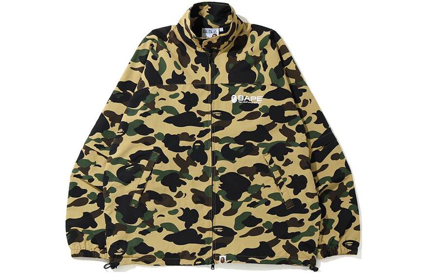 BAPE FW22 Detachable Sleeve Camo Letter Print Jacket 0ZXJKM140002E 圖 2