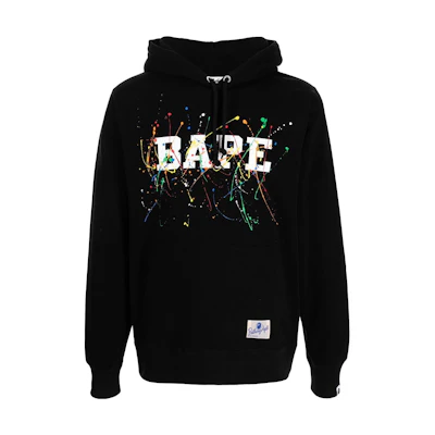 BAPE FW22 Graphic Print Hoodie Long Sleeve Pullover. 001PPH801011M