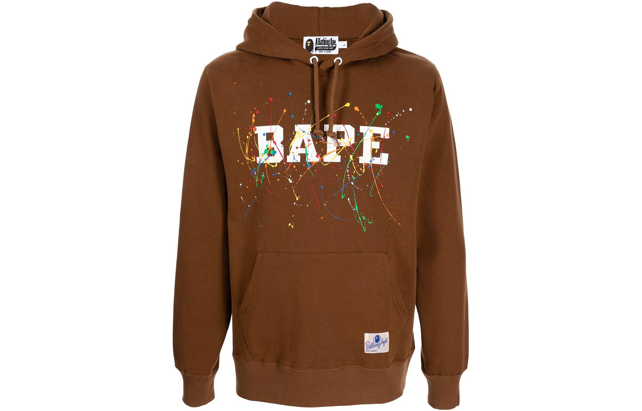 BAPE FW22 Graphic Print  Hoodie Long Sleeve Pullover. 001PPH801011M 圖 6