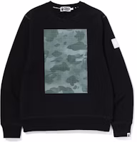 BAPE FW22 Grid Camo Crewneck Pullover Sweatshirt 1I80-113-006 BAPE FW22 Grid Camo Crewneck Pullover Sweatshirt 1I80-113-006
