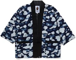 BAPE FW22 Japan Craft Man Camo Pocket Short Sleeve Jacket Blue () 1I80-140-018 BAPE FW22 Japan Craft Man Camo Pocket Short Sleeve Jacket Blue () 1I80-140-018