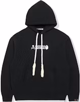 BAPE FW22 Letter Graphic Pullover Hoodie Black MVBSW114905MI BAPE FW22 Letter Graphic Pullover Hoodie Black MVBSW114905MI