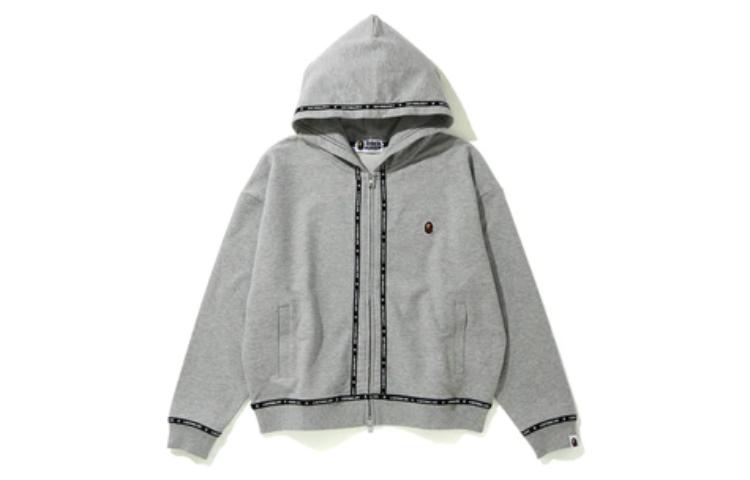 BAPE FW22 Logo Ape Head Zipper Hoodie 1G30-215-507