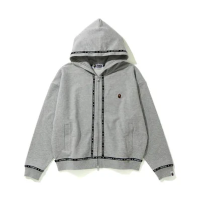 BAPE FW22 Logo Ape Head Zipper Hoodie 1G30-215-507