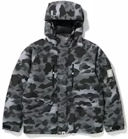 Order BAPE FW22 男款迷彩字母印花連帽羽絨外套. 1I80-144-006