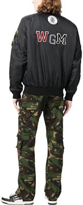 베이프 FW22 로고 패치 남성 플라이트 자켓 0ZXJKM141001I 1