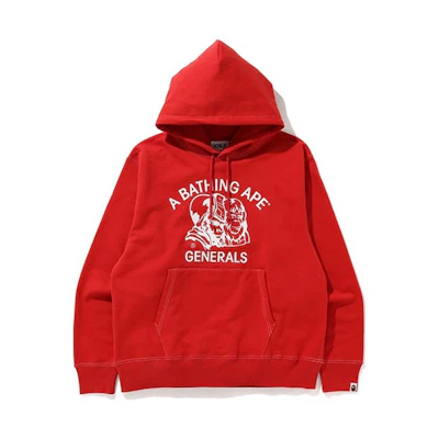 BAPE FW22 Pullover Hoodie with Letter Print Pattern 0ZXSWM114001F