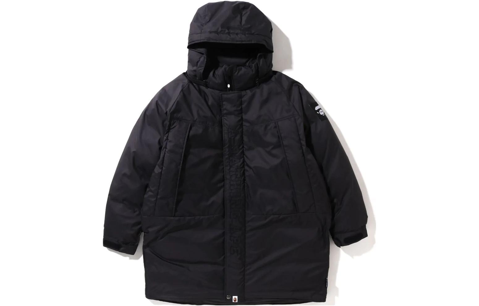 BAPE FW22 Relaxed Fit Down Jacket Solid Ape Print Stand Collar Menswear 1I80-144-005 圖 3