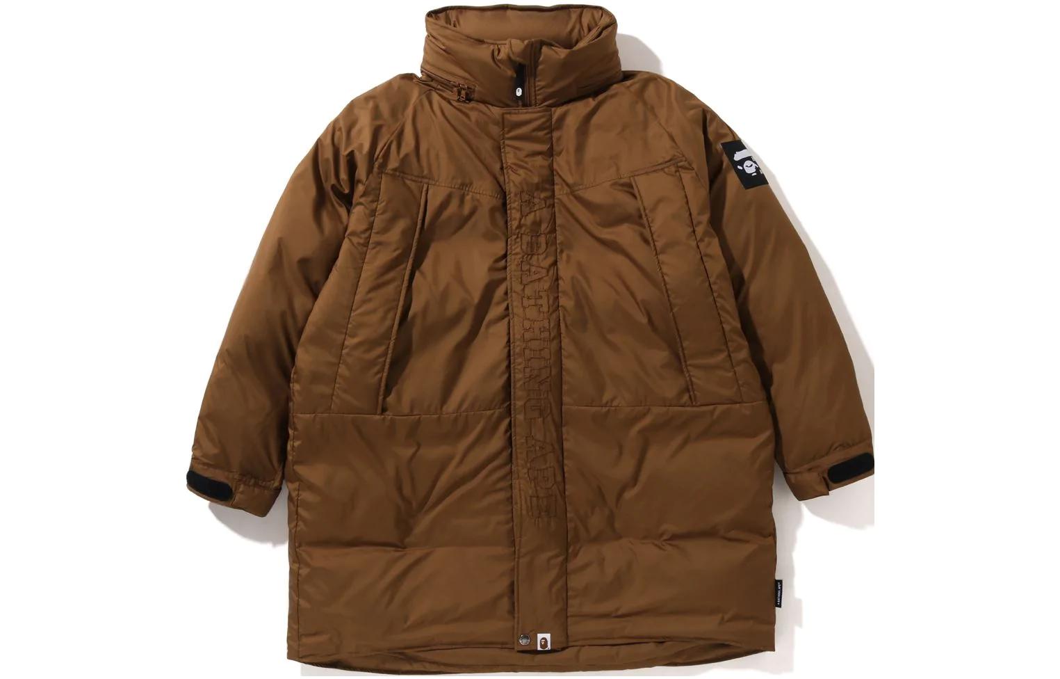 BAPE FW22 Relaxed Fit Down Jacket Solid Ape Print Stand Collar Menswear 1I80-144-005 圖 4