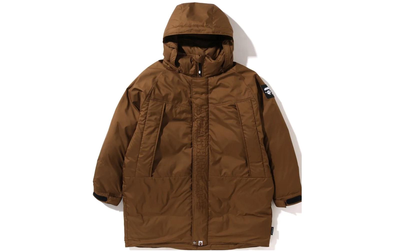 BAPE FW22 Relaxed Fit Down Jacket Solid Ape Print Stand Collar Menswear 1I80-144-005 圖 5