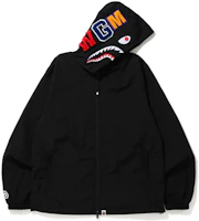 BAPE FW22 Shark Letter Patch Solid Color Casual Long Sleeve Jacket Men 0ZXJKM140008F BAPE FW22 Shark Letter Patch Solid Color Casual Long Sleeve Jacket Men 0ZXJKM140008F