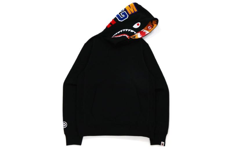 BAPE FW22 Shark Logo Patch Pullover Hoodie  Long Sleeve. 0ZXSWM114005H