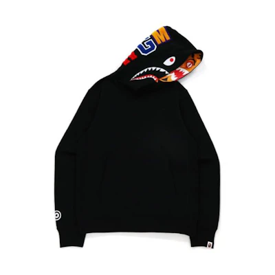 BAPE FW22 Shark Logo Patch Pullover Hoodie Long Sleeve. 0ZXSWM114005H
