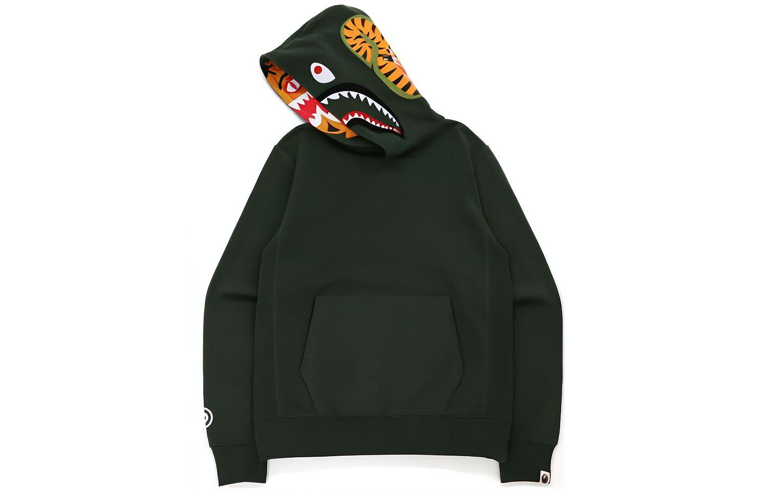 BAPE FW22 Shark Logo Patch Pullover Hoodie  Long Sleeve. 0ZXSWM114005H 圖 9