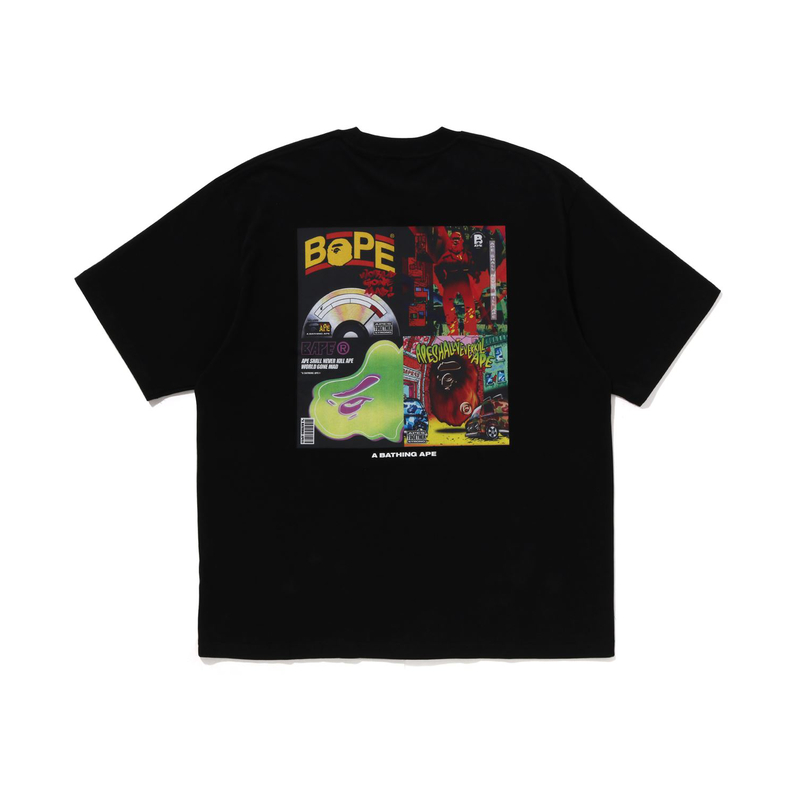 BAPE FW23 Ape Graphic Logo Print  Short Sleeve T-Shirt 0ZXTEM109051L 圖 2