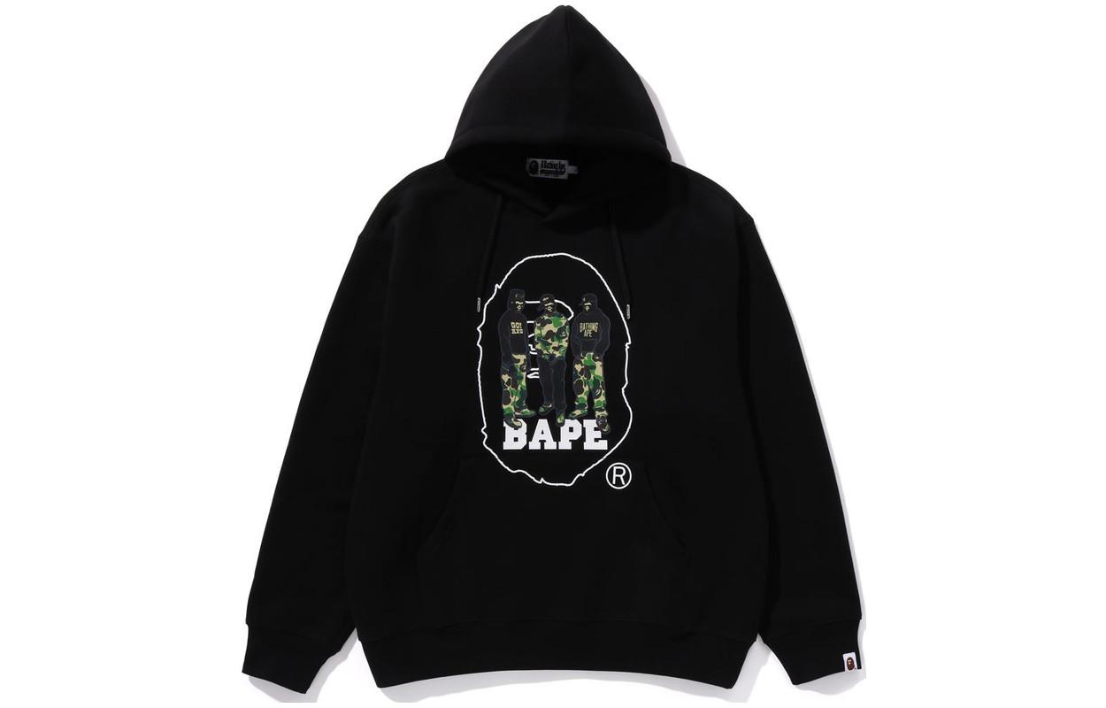 BAPE FW23 Cartoon Letter Graphic Pullover Hoodie  Long Sleeve Sweatshirt 1J80-114-056 圖 2
