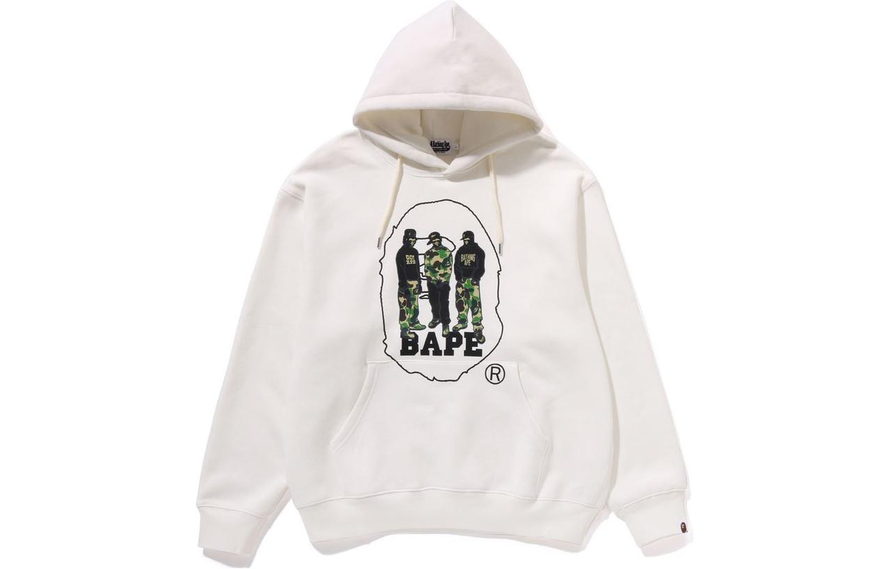 BAPE FW23 Cartoon Letter Graphic Pullover Hoodie  Long Sleeve Sweatshirt 1J80-114-056 圖 3