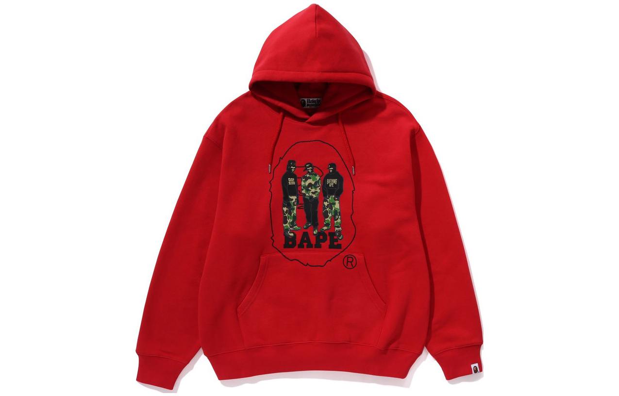 BAPE FW23 Cartoon Letter Graphic Pullover Hoodie  Long Sleeve Sweatshirt 1J80-114-056 圖 4