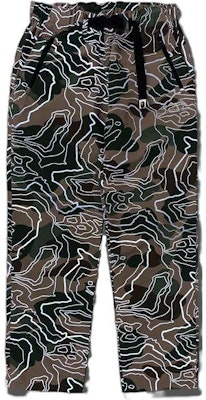 베이프 FW23 레이어드 카모 리플렉티브 드로스트링 아웃도어 팬츠 유니섹스. 1J80-152-007 Shop 베이프 FW23 레이어드 카모 리플렉티브 드로스트링 아웃도어 팬츠 유니섹스. 1J80-152-007