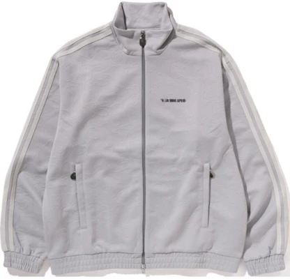 BAPE FW24 Jaket Kasual High Neck Zip-Up Logo dengan Hujung Elastik. 0ZXSWM113309N Details for BAPE FW24 Jaket Kasual High Neck Zip-Up Logo dengan Hujung Elastik. 0ZXSWM113309N