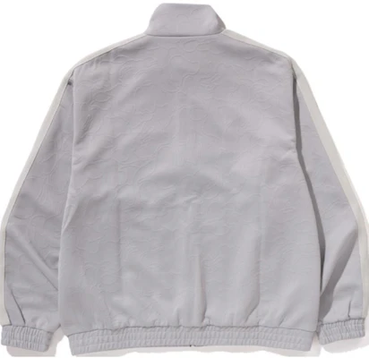 BAPE FW24 Jaket Kasual High Neck Zip-Up Logo dengan Hujung Elastik. 0ZXSWM113309N Sizing BAPE FW24 Jaket Kasual High Neck Zip-Up Logo dengan Hujung Elastik. 0ZXSWM113309N