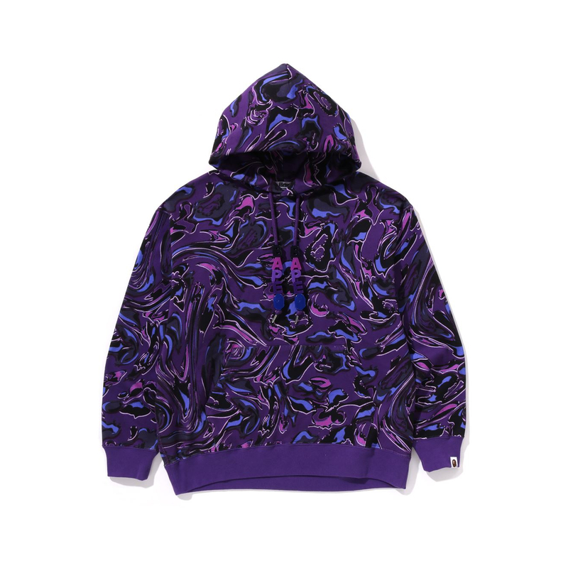 BAPE FW24 Marble Camo Hoodie Edition 0ZXSWM114313N