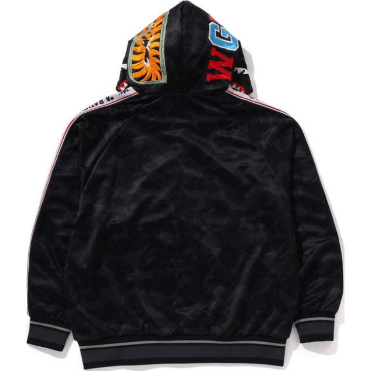 BAPE FW24 Shark Hoodie with Ribbed Hem and Full Zip 1k80-115-308 圖 4