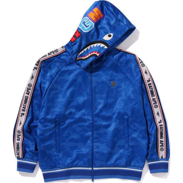 BAPE FW24 Shark Hoodie with Ribbed Hem and Full Zip 1k80-115-308 圖 8