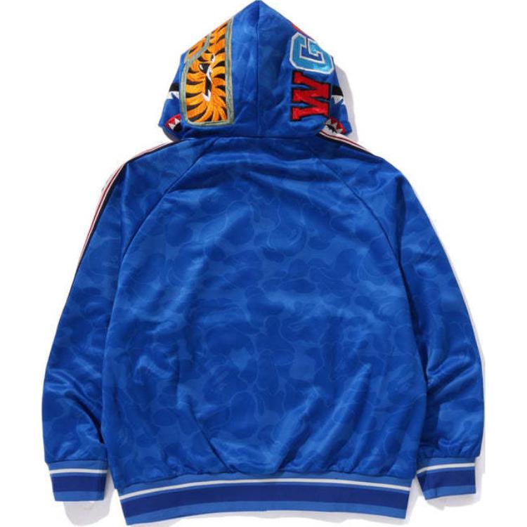 BAPE FW24 Shark Hoodie with Ribbed Hem and Full Zip 1k80-115-308 圖 10