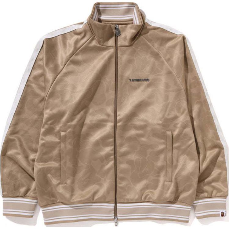 BAPE FW24 Striped Sleeve Zip Jacket Unisex 1k70-115-314