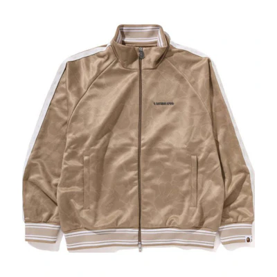 BAPE FW24 Striped Sleeve Zip Jacket Unisex 1k70-115-314