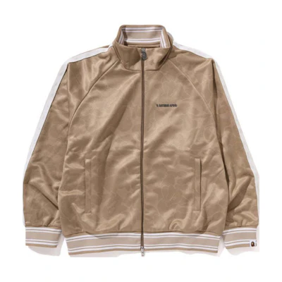 BAPE FW24 Striped Sleeve Zipper Jacket Unisex 1K70-115-314