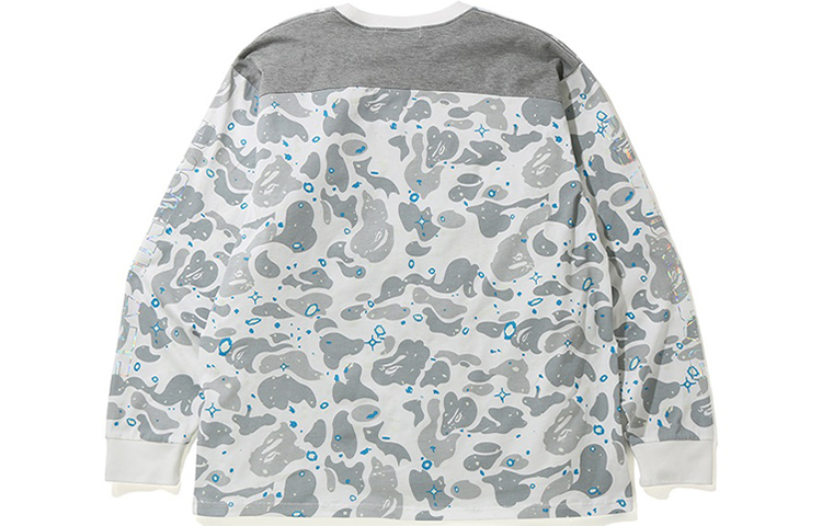 Lookbook BAPE银河迷彩字母长袖T恤 1G30-111-003