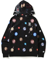 Lookbook BAPE Galaxy Shark Full Zip Hoodie Black