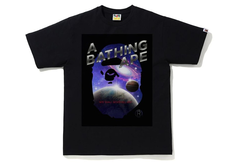BAPE Galaxy Tee Black