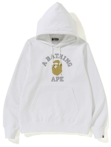 bape-glitter-college-pullover-hoodie-white