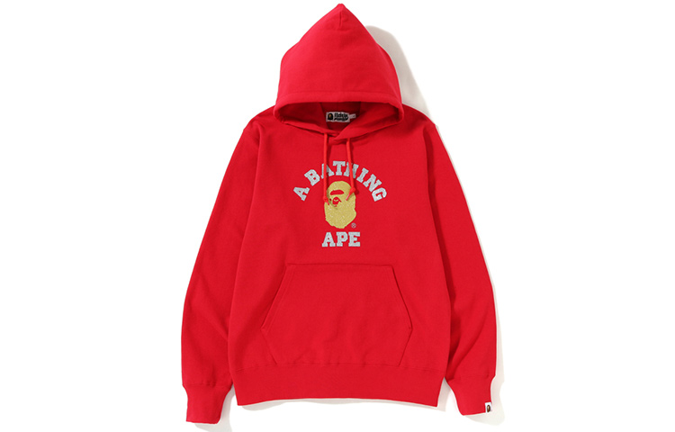 BAPE Glitter Logo Print Hoodie Unisex. 0ZXSWM14003XC 圖 4