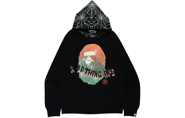 BAPE Glow-in-the-Dark Gradient Ape Head Logo Hoodie Unisex 1H70-114-009