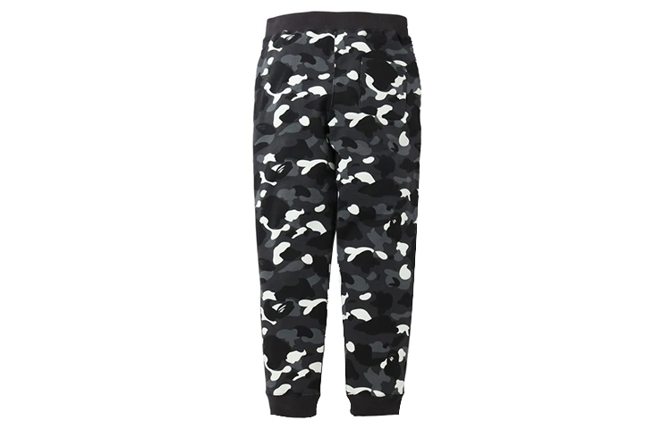 Lookbook 베이프 야광 샤크 팬츠 유니섹스 블랙 1F70-152-008-blk