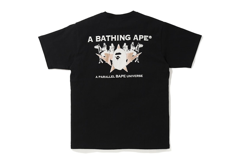 BAPE Gold Rush Foil Tee #1 Black 圖 2