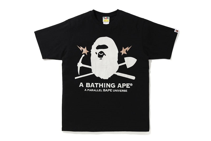 BAPE Gold Rush Foil Tee #2 Black